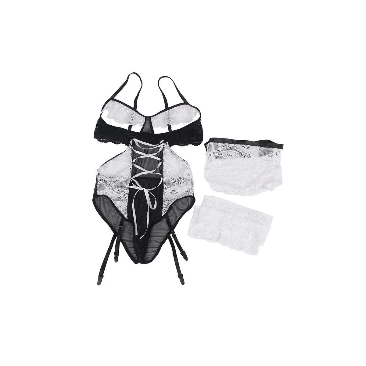 Dienstmdchen-Körperkostüm L/XL von Subblime Costumes | Fesselliebe.de