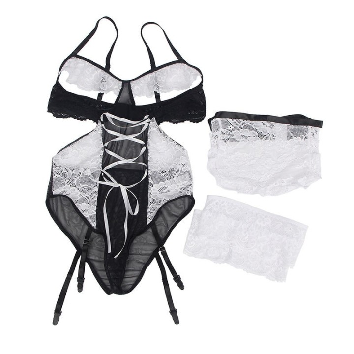 Dienstmdchen-Körperkostüm L/XL von Subblime Costumes | Fesselliebe.de