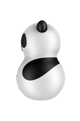 Pocket Panda Stimulator & Vibrator Schwarz Weiss von Satisfyer Air Pulse kaufen | Fesselliebe