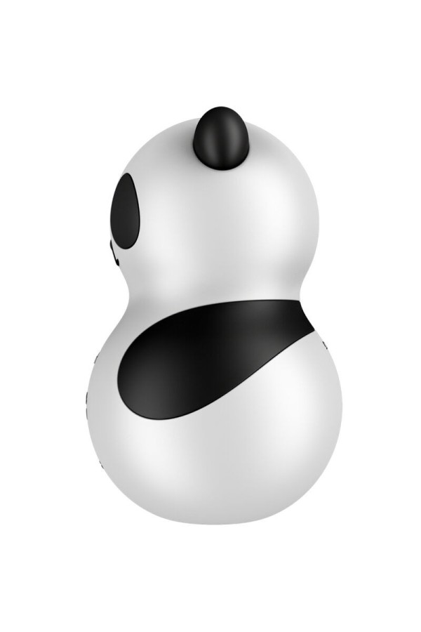 Pocket Panda Stimulator & Vibrator Schwarz Weiss von Satisfyer Air Pulse kaufen | Fesselliebe