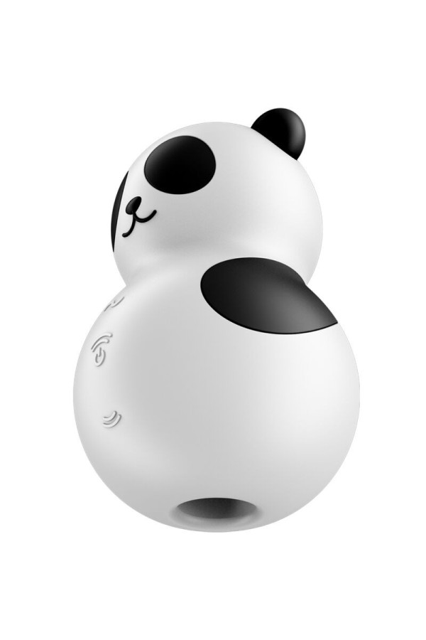 Pocket Panda Stimulator & Vibrator Schwarz Weiss von Satisfyer Air Pulse kaufen | Fesselliebe