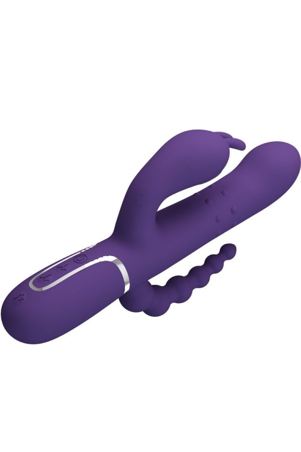 Cammy Triple Vibrator Multifunktion 4 in 1 Lila von Pretty Love Flirtation kaufen | Fesselliebe