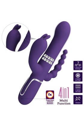 Cammy Triple Vibrator Multifunktion 4 in 1 Lila von Pretty Love Flirtation kaufen | Fesselliebe