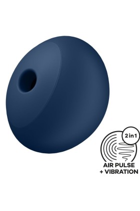 Air Power 4 Stimulator & Vibrator 12 Vibrationen Blau von Satisfyer Air Pulse kaufen | Fesselliebe