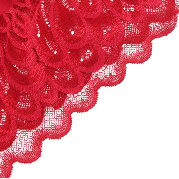 Satin-Babydoll mit Spitze Rot S/M von Subblime Babydolls & Peignoirs kaufen | Fesselliebe