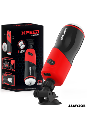 Xpeed Automatischer Vagina-Masturbator, 5 Stossmodi und Soundeffekt von Jamyjob kaufen | Fesselliebe