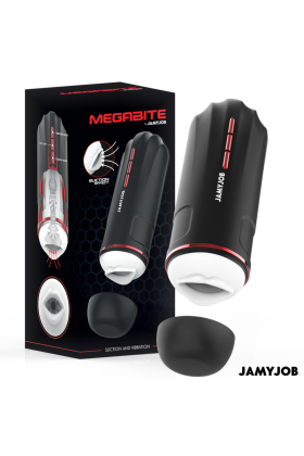 Megabite Automatischer Mundmasturbator 5 Saugband Vibrationsmodi von Jamyjob kaufen | Fesselliebe