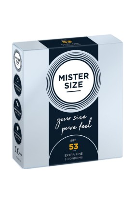 Kondome Größe M 53 Mm (3 Stück) von Mister Size kaufen | Fesselliebe