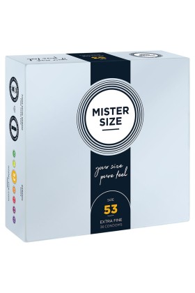 Kondome Größe M 53 Mm (36 Stück) von Mister Size kaufen | Fesselliebe