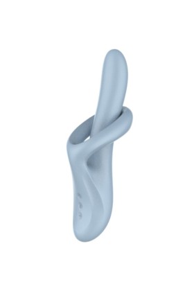 Heat Flex 4 Wärmeeffekt-Vibrator 12 Vibrationen Blau von Satisfyer Vibrator kaufen | Fesselliebe