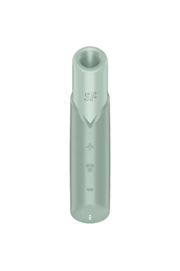 Naughty Kiss Wave Klitoris-Stimulator Aquamarin von Satisfyer Air Pulse kaufen | Fesselliebe