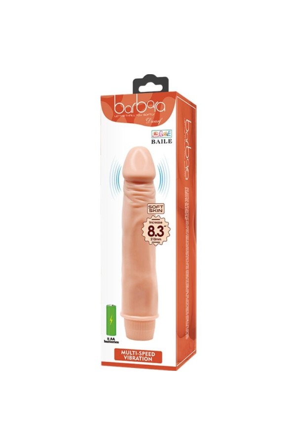 Zwerg realistischer Vibrator 21 cm Fleisch von Baile kaufen | Fesselliebe