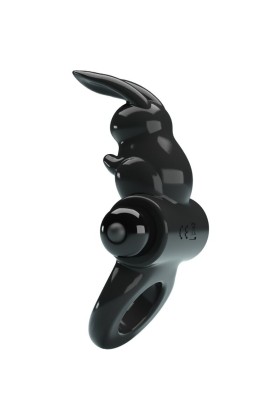 Aufregender Ring Rabbit Vibratorring 10 Vibrationen Schwarz von Pretty Love kaufen | Fesselliebe