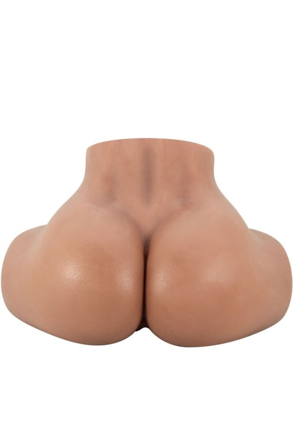 Hailey Vibrator Butt mit realistischer Vagina und Anus Mulatte mit Fernbedienung von Crazy Bull kaufen | Fesselliebe