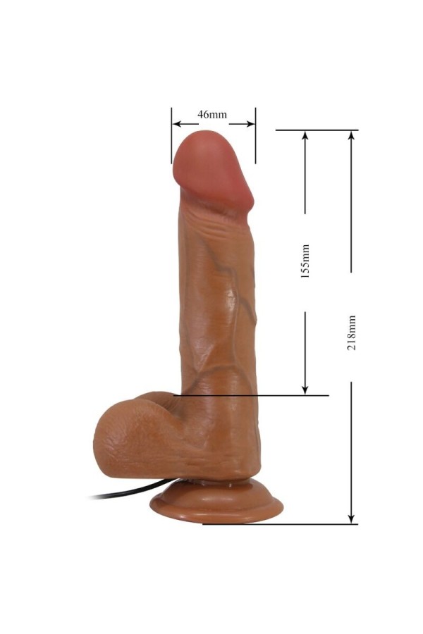 Bahamut realistischer Vibrator 21,8 cm Flesh mit Fernbedienung von Baile kaufen | Fesselliebe
