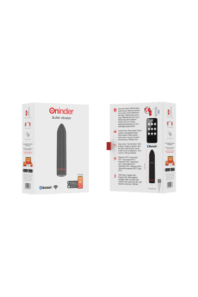 Berlin Bullet Vibrator Schwarz 9 Modi 8,5 X 2 cm - mit kostenloser App von Oninder kaufen | Fesselliebe