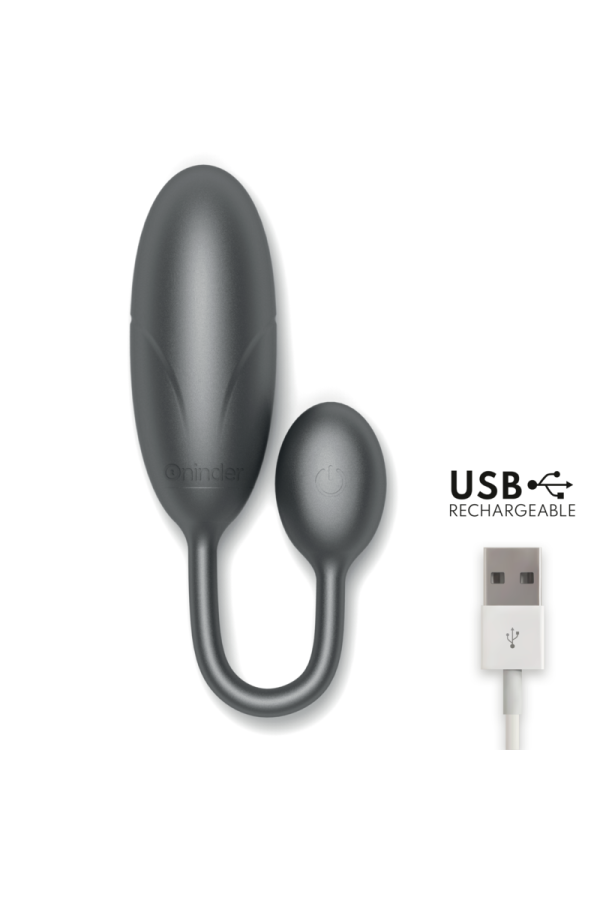 Denver Vibrierendes Ei Schwarz 7 X 2,7 cm mit kostenloser App von Oninder kaufen | Fesselliebe