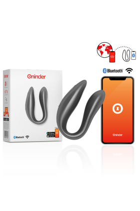 Lisboa G-Spot- und Klitoralstimulator Schwarz - mit kostenloser App von Oninder kaufen | Fesselliebe