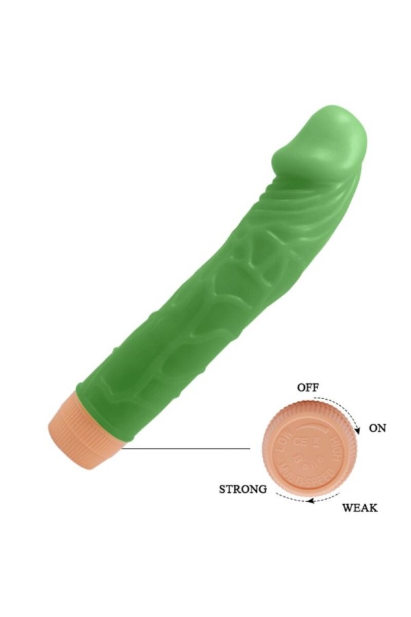 Bill realistischer Vibrator 22,5 cm Grün von Baile kaufen | Fesselliebe
