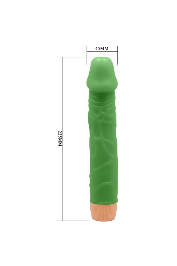 Bill realistischer Vibrator 22,5 cm Grün von Baile kaufen | Fesselliebe