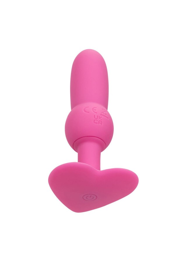 First Time Anal Plug mit Perlensonde 10 Vibrationen Rosa von Calexotics kaufen | Fesselliebe