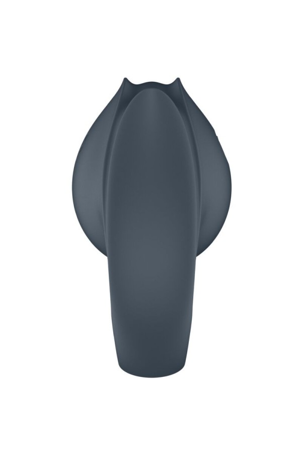 Perfect Pair 2 Multivibrator 2 in 1 Penisring und Fingerstimulator Grau von Satisfyer Partner kaufen | Fesselliebe