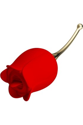 Rose Lover Rose Klitoris-Stimulator 12 Vibrationen Rot von Pretty Love kaufen | Fesselliebe