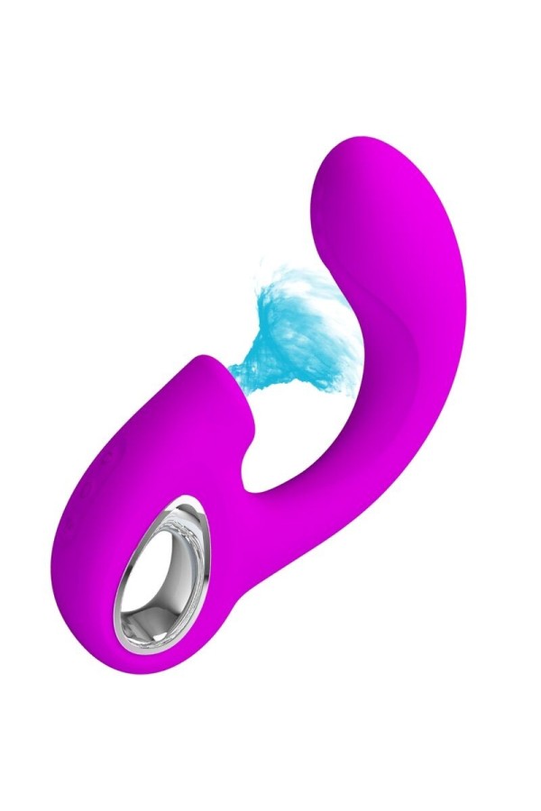 Sibel Sibel G-Spot Vibrator + Klitoris-Stimulator 10 Vibrationen Lila von Pretty Love kaufen | Fesselliebe