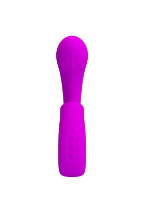 Sibel Sibel G-Spot Vibrator + Klitoris-Stimulator 10 Vibrationen Lila von Pretty Love kaufen | Fesselliebe