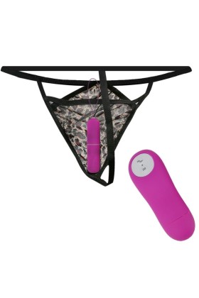 Tanga mit Vibrierender Kugel und Kontrolle Lila von Baile Stimulating kaufen | Fesselliebe