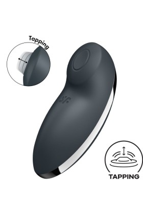 Tap & Climax 2 Vibrator & Stimulator Grau von Satisfyer Vibrator kaufen | Fesselliebe