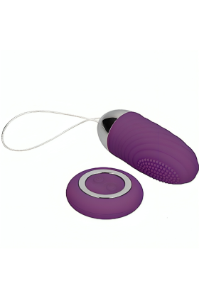 Jiuuy Körniges Vibrierendes Ei mit Fernbedienung Violett von Armony Stimulators kaufen | Fesselliebe
