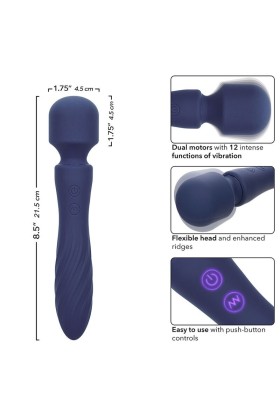 Charisma Mystique Massager Doppelmotor 12 Funktionen 20,5 cm X 4,5 cm Lila von Calexotics kaufen | Fesselliebe