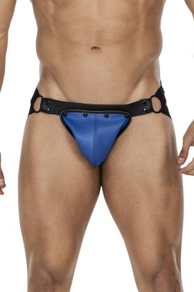 Blau/schwarzer Jock Snap von Cut4Men kaufen | Fesselliebe
