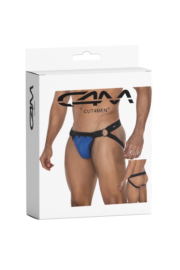 Blau/schwarzer Jock Snap von Cut4Men kaufen | Fesselliebe