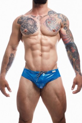 Blauer Badeslip EMER4LD von Cut4Men kaufen | Fesselliebe