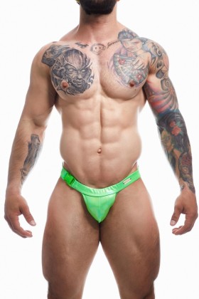 Grüner Wetlook Clip Tanga Brief EMER4LD von Cut4Men kaufen | Fesselliebe