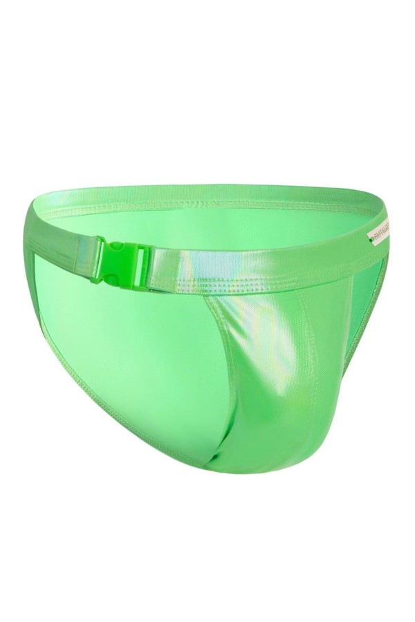 Grüner Wetlook Clip Tanga Brief EMER4LD von Cut4Men kaufen | Fesselliebe