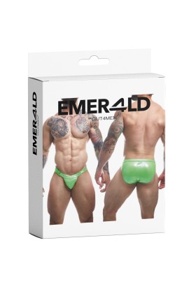 Grüner Wetlook Clip Tanga Brief EMER4LD von Cut4Men kaufen | Fesselliebe