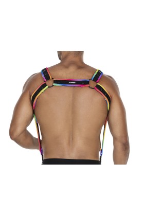 Mehrfarbiger Brust-Harness 05 von Cut4Men kaufen | Fesselliebe