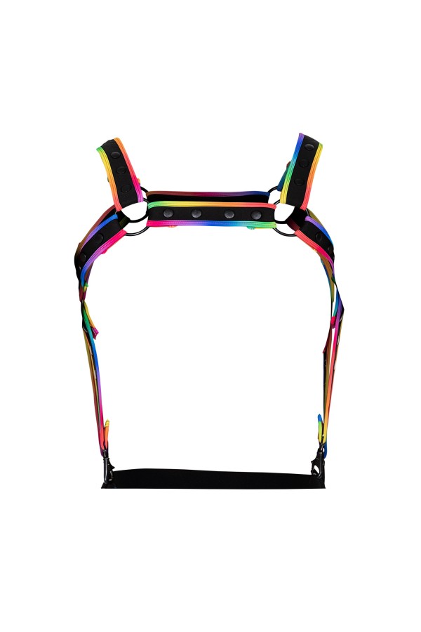 Mehrfarbiger Brust-Harness 05 von Cut4Men kaufen | Fesselliebe