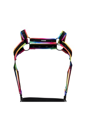 Mehrfarbiger Brust-Harness 05 von Cut4Men kaufen | Fesselliebe