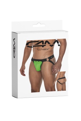 Neongrün/schwarzer Jock Snap von Cut4Men kaufen | Fesselliebe