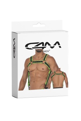 Schwarz/grüner Brust-Harness 05 von Cut4Men kaufen | Fesselliebe