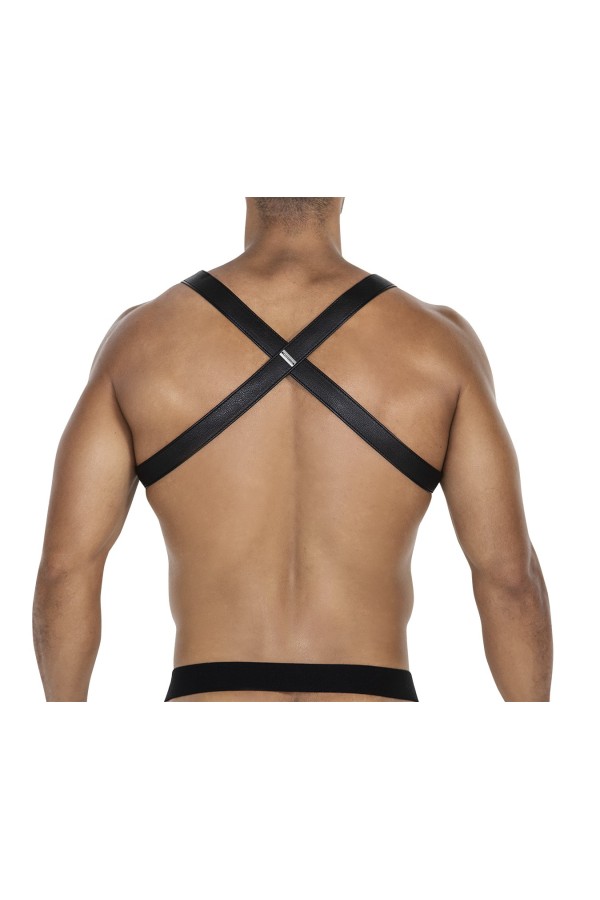 Schwarz/neongrüner Brust-Harness 06 von Cut4Men kaufen | Fesselliebe