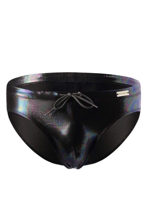 Schwarzer Badeslip Mitnight EMER4LD - kaufen | Fesselliebe