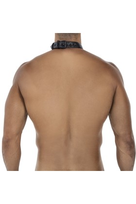 Schwarzer Body-Harness 08 von Cut4Men kaufen | Fesselliebe
