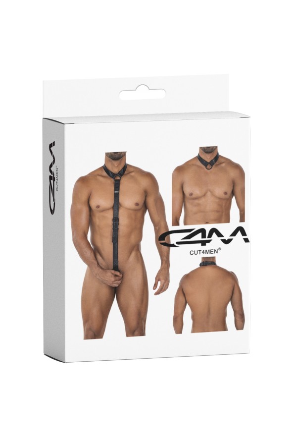 Schwarzer Body-Harness 08 von Cut4Men kaufen | Fesselliebe