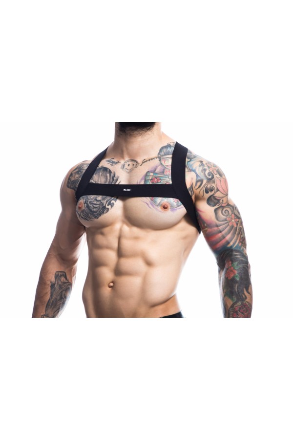 Schwarzer Brust-Harness 02 by Cut4Men kaufen | Fesselliebe