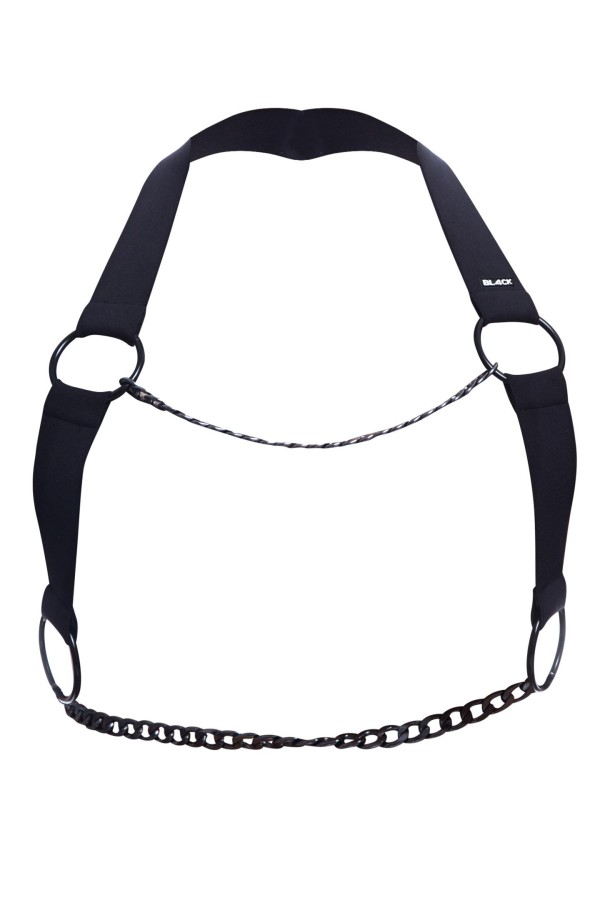Schwarzer Brust-Harness 03 by Cut4Men kaufen | Fesselliebe